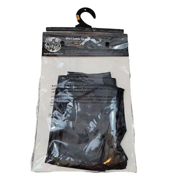 NEW Spirit Halloween Faux Leather Leggings Size Small (4-6) - Picture 7 of 9